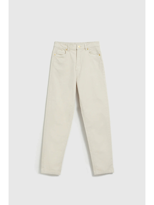 Moodo Damen Jeans Moodo – Hellbeige