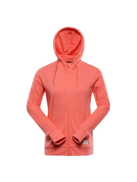 ALPINE PRO Damen Baumwoll-Sweatshirt ALPINE PRO LOKKA Georgia Peach