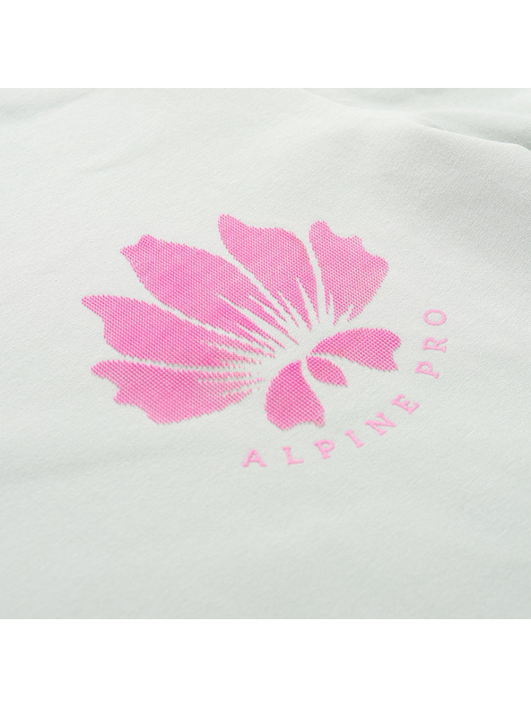 ALPINE PRO Damen Baumwoll-T-Shirt ALPINE PRO SUMEKA Pale Aqua Variante pa