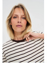 Moodo Damen gestreiftes Shirt Moodo