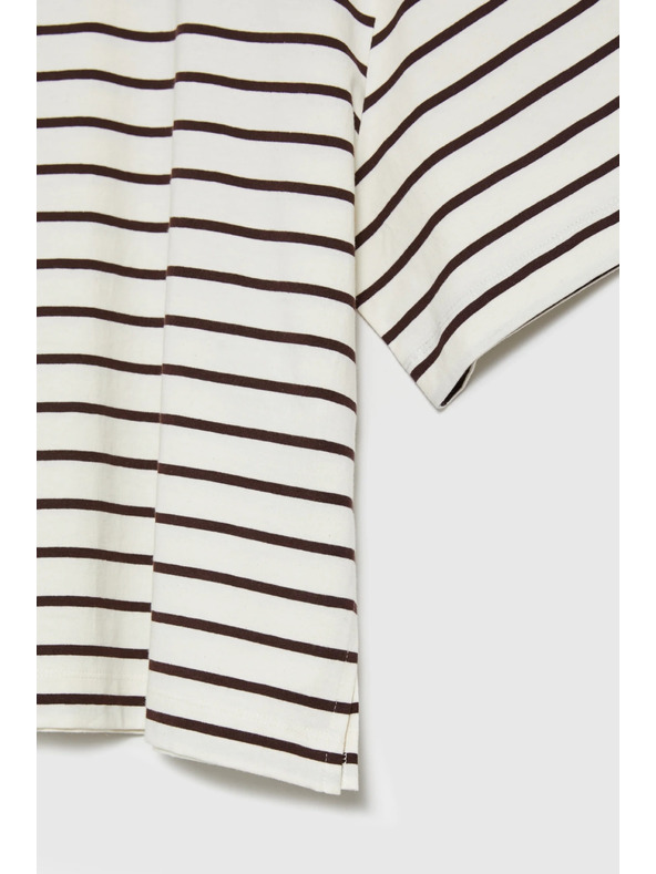 Moodo Damen gestreiftes Shirt Moodo