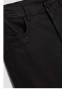 Moodo Schwarze Slim-Lederhose