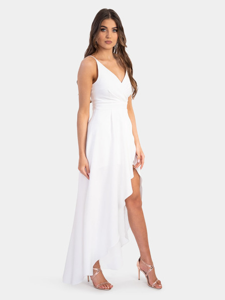 Edoti Cremefarbene Maxi-Kleider LOVE
