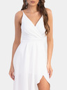 Edoti Cremefarbene Maxi-Kleider LOVE