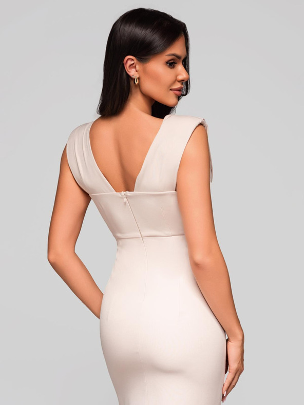 Edoti LAURA Midi-Kleid - creme