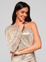 Edoti LIMA Midi-Kleid - gold