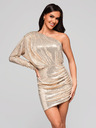 Edoti LIMA Midi-Kleid - gold