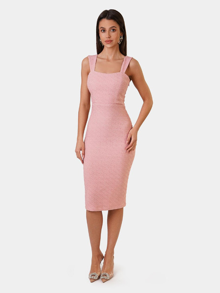 Edoti CHANTAL Midi-Kleid - puderrosa