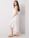 Edoti Richelieu Trägerkleid - weiß