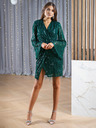 Edoti FREYA Mini-Kleid - grün