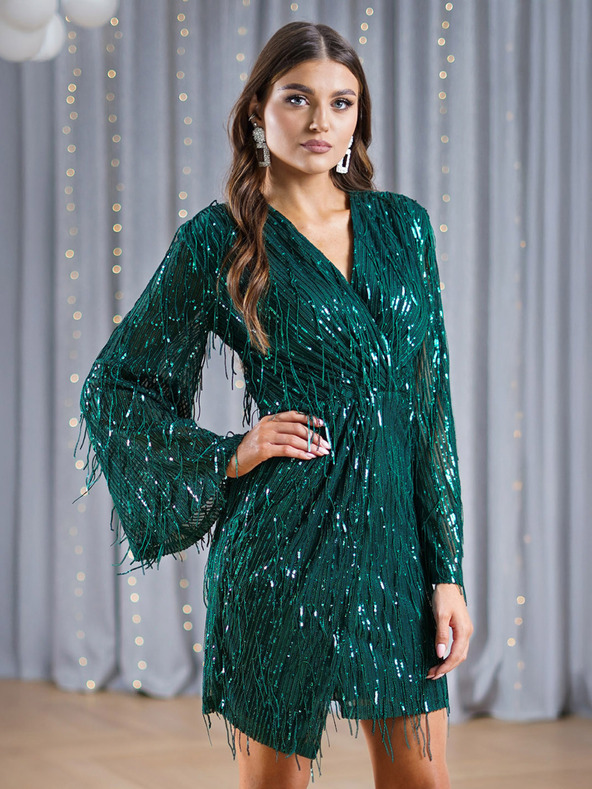 Edoti FREYA Mini-Kleid - grün