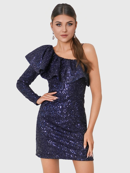 Edoti MARCELLA Mini-Kleid - dunkelblau