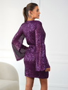 Edoti FREYA Mini-Kleid - lila