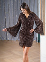 Edoti FREYA Mini-Kleid - braun