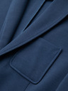 Ombre Clothing Herren blaues Sakko SLIM mit feiner Textur