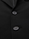 Ombre Clothing Herren schwarzes Sakko SLIM mit feiner Textur