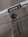 Ombre Clothing Herren Chino-Hose REGULAR FIT mit feiner Struktur - grau