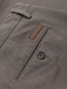 Ombre Clothing Herren Chino-Hose REGULAR FIT mit feiner Struktur - grau