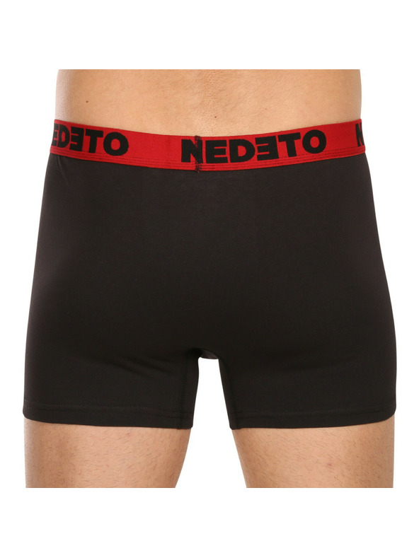 Nedeto 3er-Set - Herren Boxershorts Nedeto schwarz