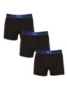 Nedeto 3er-Set - Herren Boxershorts Nedeto schwarz