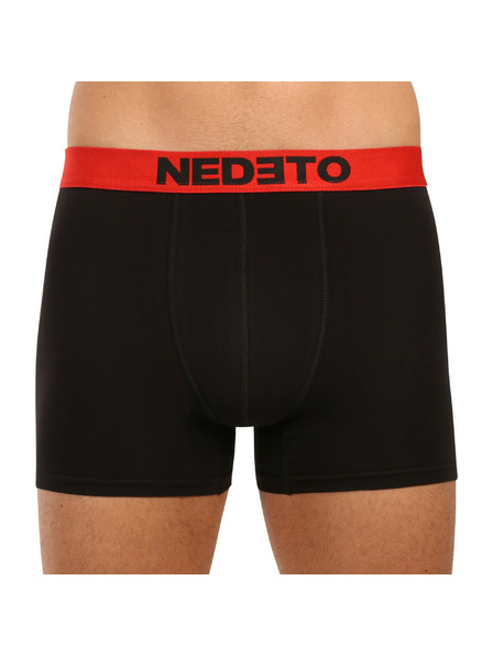 Nedeto 8er-Set - Herren Boxershorts Nedeto schwarz