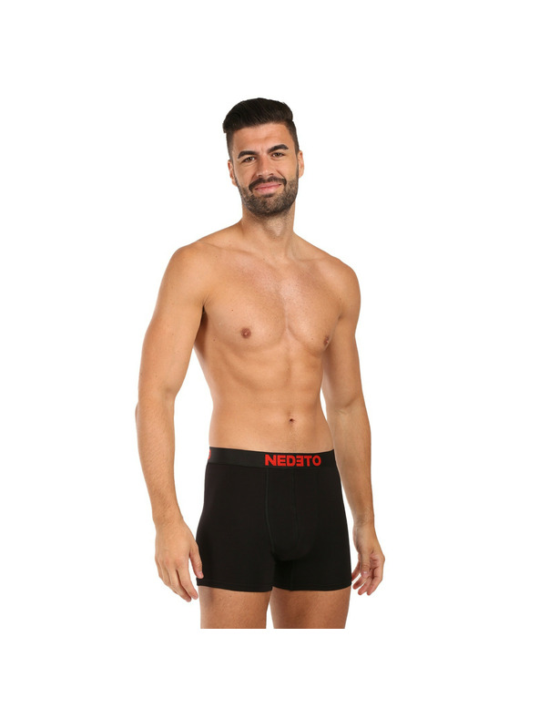 Nedeto 8er-Set - Herren Boxershorts Nedeto schwarz