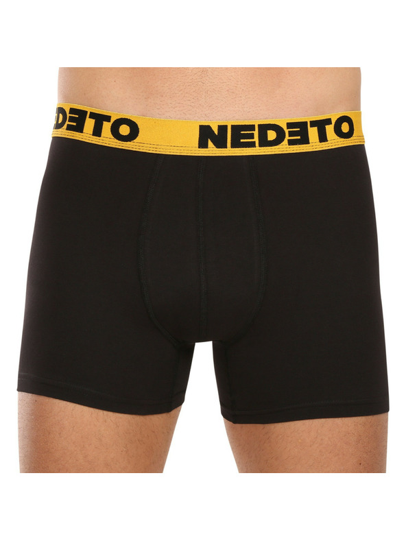 Nedeto 3er-Set - Herren Boxershorts Nedeto schwarz