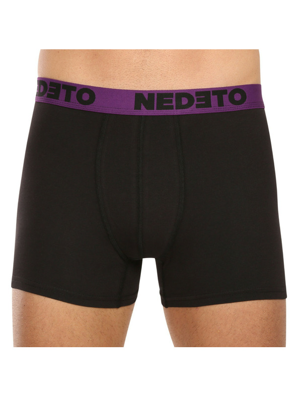Nedeto 3er-Set - Herren Boxershorts Nedeto schwarz