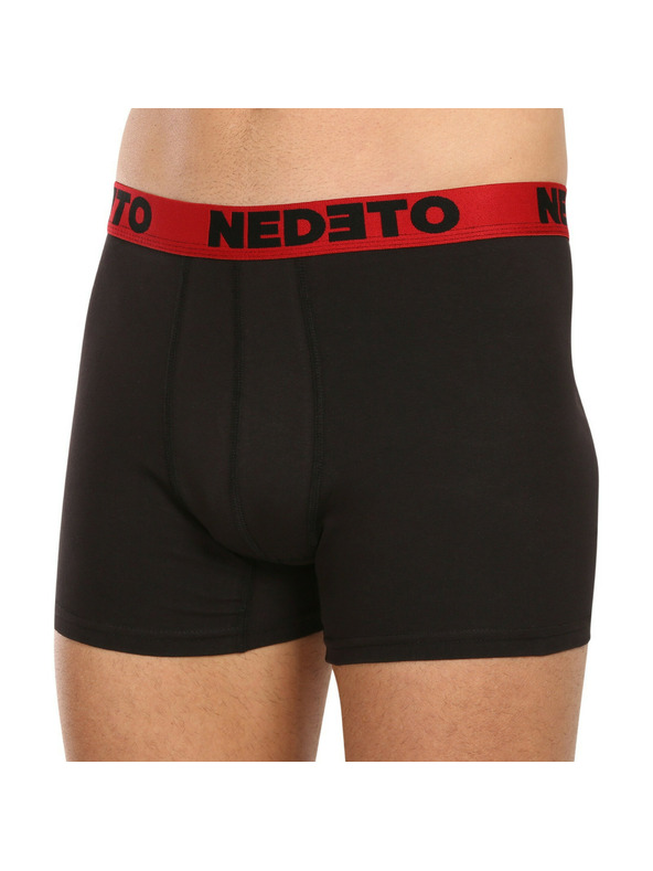 Nedeto 3er-Set - Herren Boxershorts Nedeto schwarz