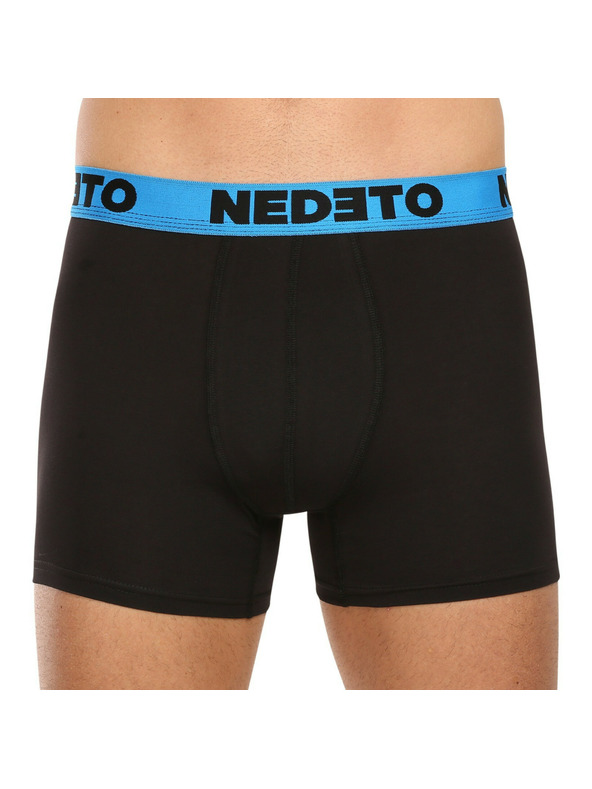 Nedeto 3er-Set - Herren Boxershorts Nedeto schwarz