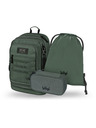 BAAGL  BAAGL SET 3 Cubic Grove: Rucksack, Federmäppchen, Beutel