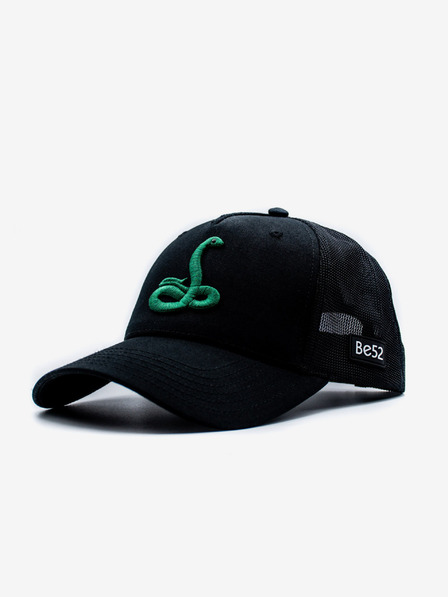 Be52 Be52 Snake Premium-Basecap schwarz/grün