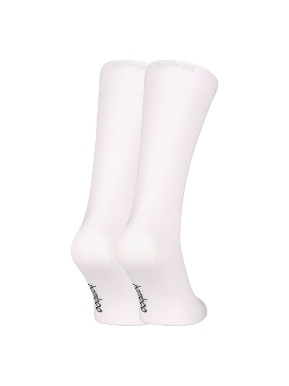 Nedeto 3er-Set - Nedeto hohe Bambus-Socken weiß