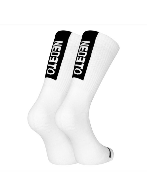 Nedeto 3er-Set - Nedeto Sport-Hochsocken weiß