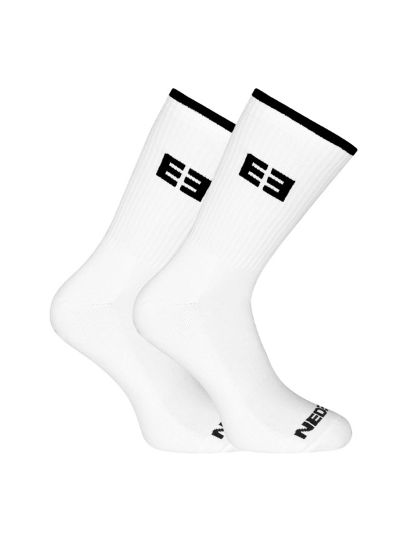 Nedeto 3er-Set - Nedeto Sport-Hochsocken weiß