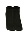 Nedeto 3er-Set - Nedeto niedrige Bambus-Socken schwarz