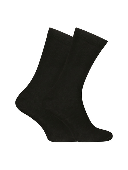 Nedeto 5er-Set - Nedeto hohe Bambus-Socken schwarz