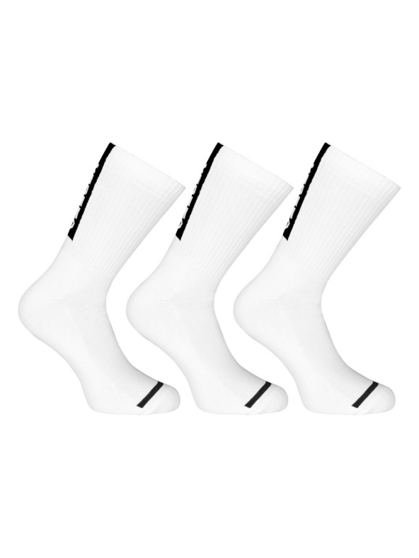 Nedeto 3er-Set - Nedeto Sport-Hochsocken weiß