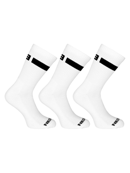 Nedeto 3er-Set - Nedeto Sport-Hochsocken weiß