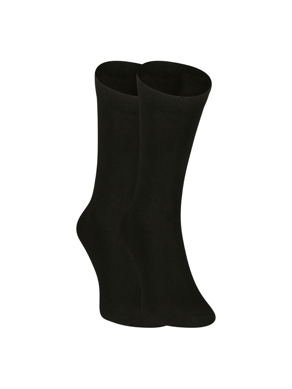 Nedeto 10er-Set - Nedeto hohe Bambus-Socken schwarz