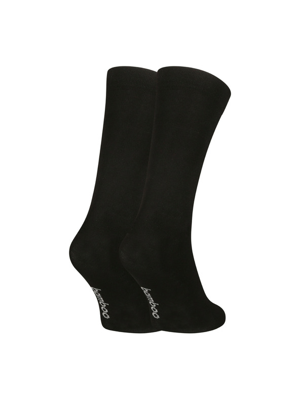 Nedeto 10er-Set - Nedeto hohe Bambus-Socken schwarz