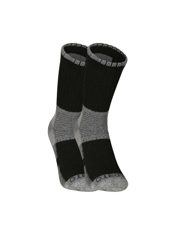 Nedeto 3er-Set - Nedeto hohe Winter-Socken grau