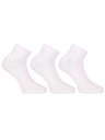 Nedeto 3er-Set - Nedeto niedrige Bambus-Socken weiß