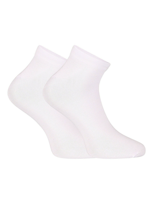 Nedeto 3er-Set - Nedeto niedrige Bambus-Socken weiß