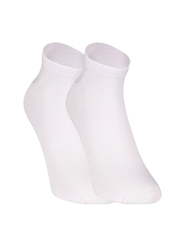 Nedeto 3er-Set - Nedeto niedrige Bambus-Socken weiß