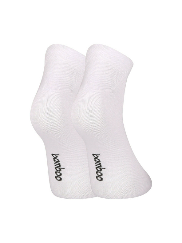 Nedeto 3er-Set - Nedeto niedrige Bambus-Socken weiß