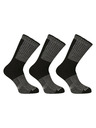 Nedeto 3er-Set - Nedeto hohe Winter-Socken schwarz