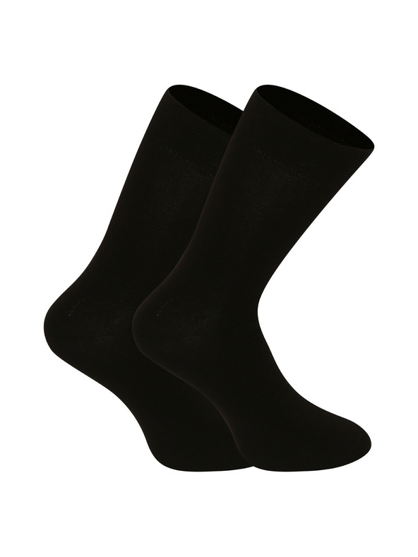 Nedeto Nedeto hohe Bambus-Socken schwarz