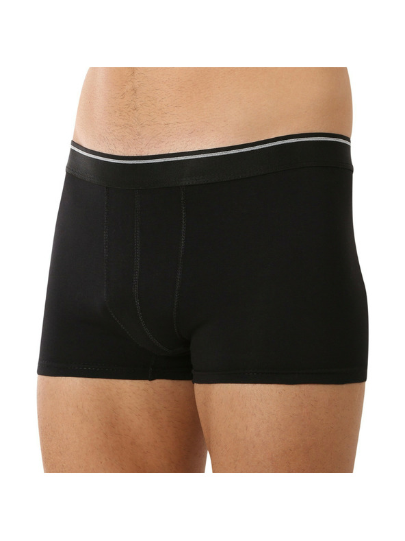 Nedeto Set von zehn - (8+2 kostenlos) Herren-Boxershorts Nedeto Basic schwarz