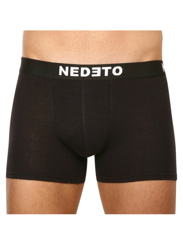 Nedeto 7er-Set - Herren-Boxershorts Nedeto schwarz